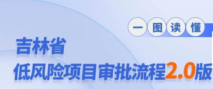 一圖讀懂|吉林省低風(fēng)險項(xiàng)目審批流程2.0版